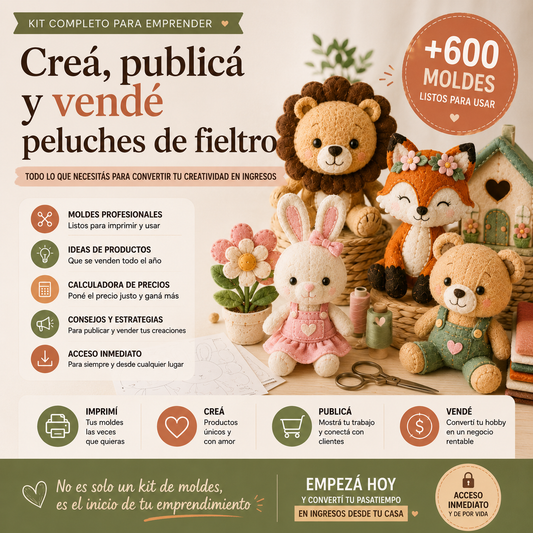 Emprende con Fieltro +600 plantillas