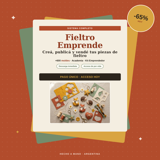 Emprende con Fieltro +600 plantillas